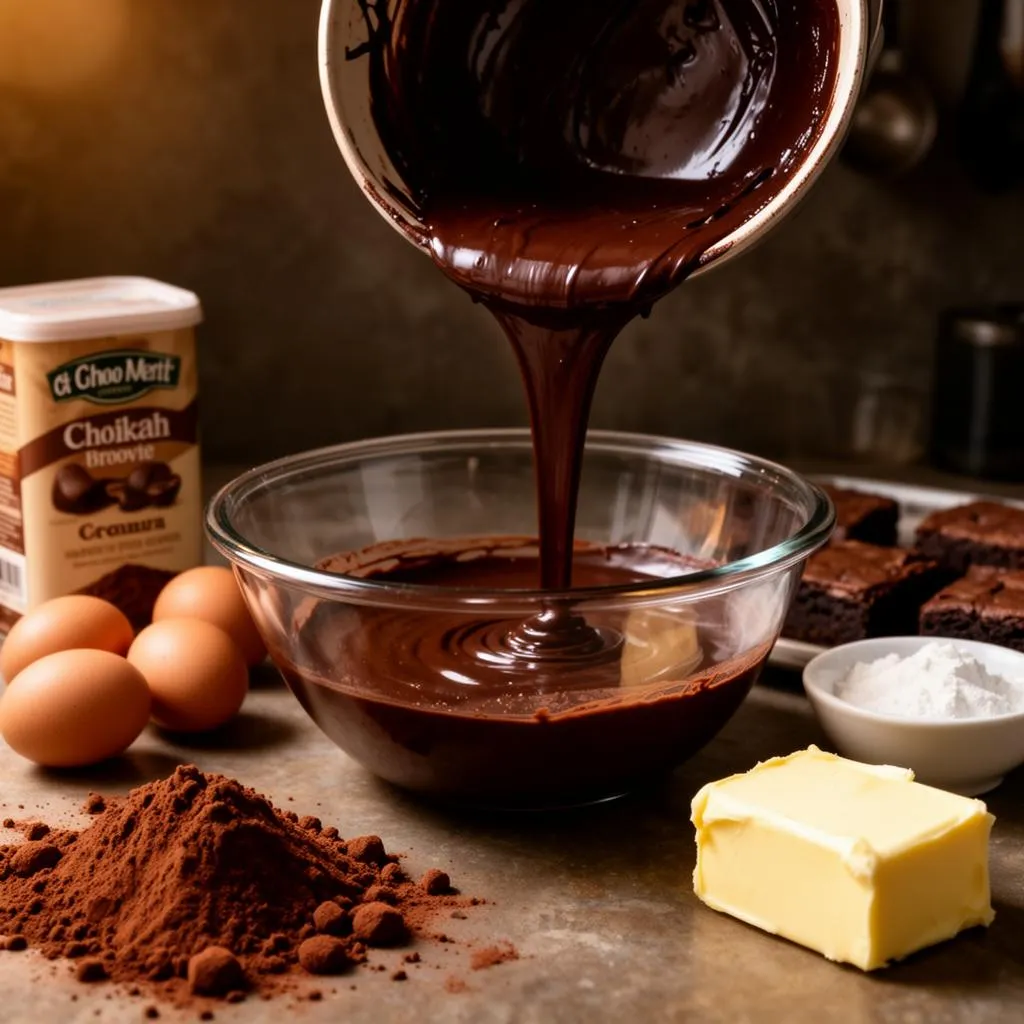 That Brownie Girl baking process