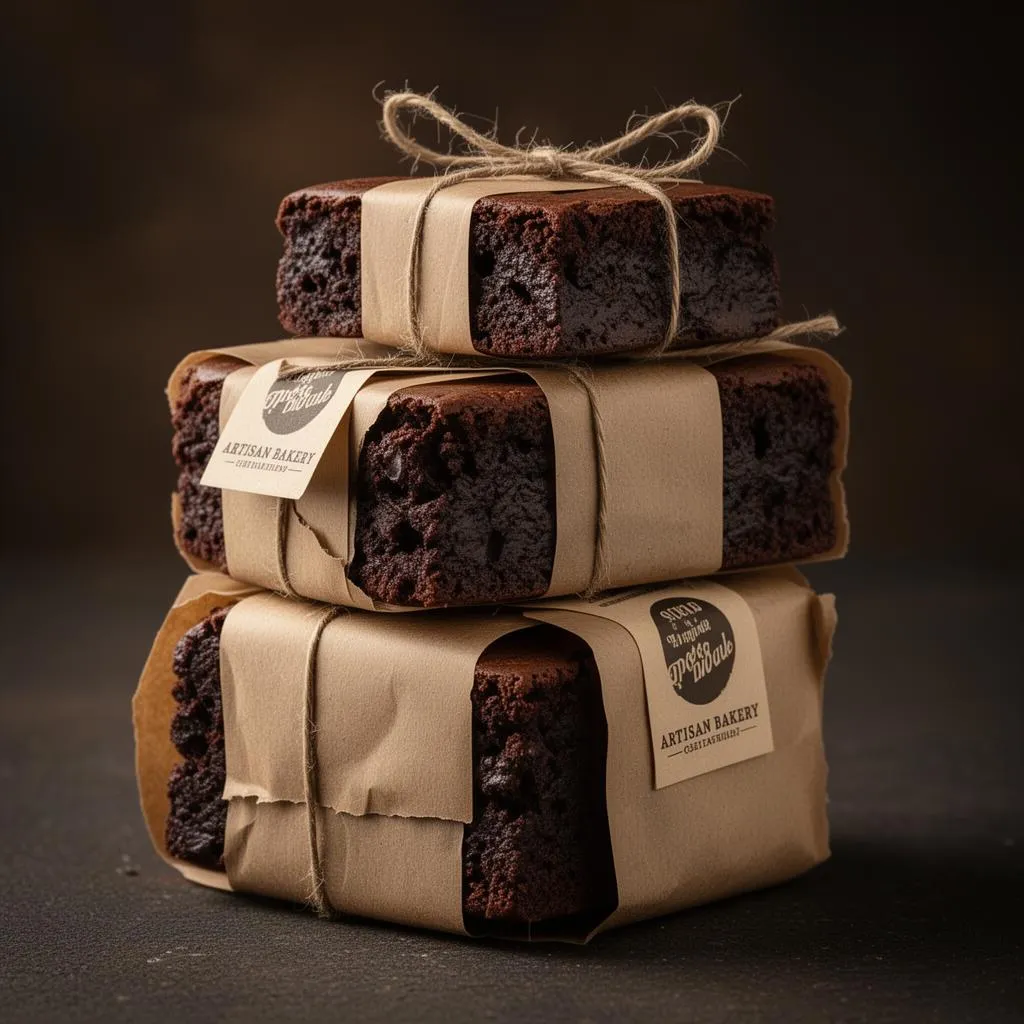 That Brownie Girl baking process